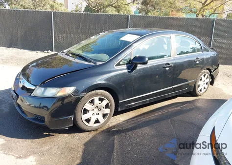 2010 Honda Civic Lx from USA, damaged, VIN 19XFA1F59AE066703